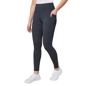 NWoT Mondetta Women's Garment Wash Tights Leggings Black Size L $60 4D054